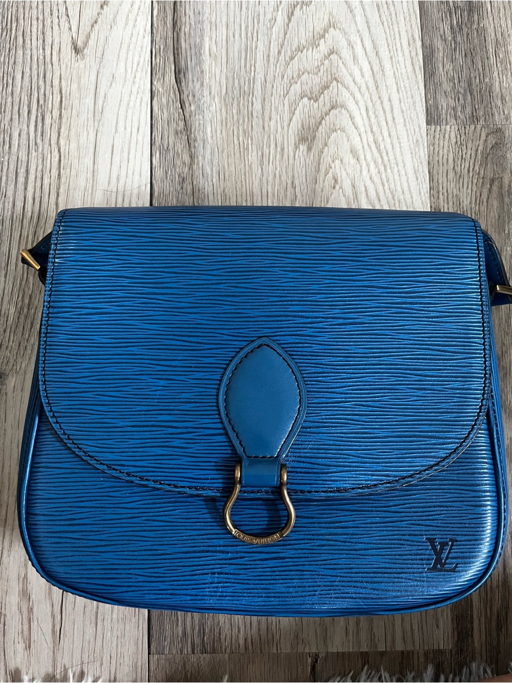 Louis Vuitton Blue St Cloud GM